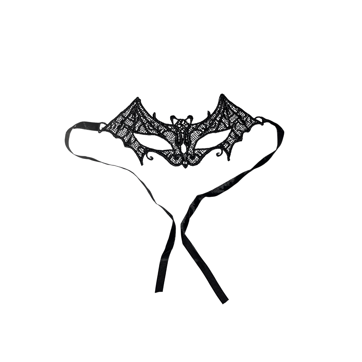 Stylish Lace Blindfold-Choker-Headband Set