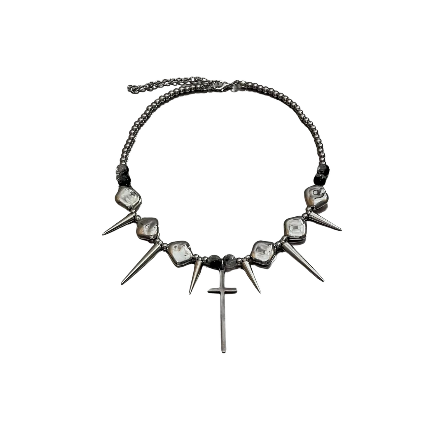 Punk Cross Choker